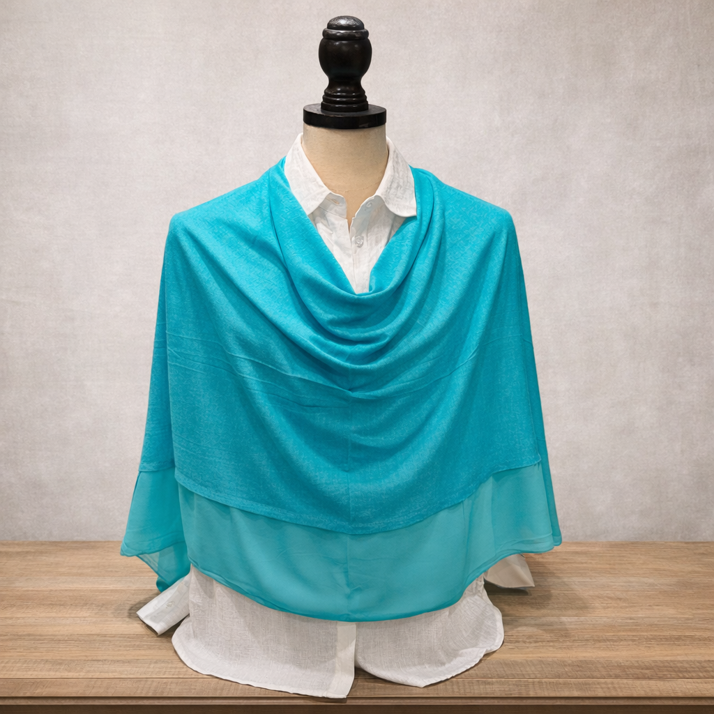 Poncho Turquoise
