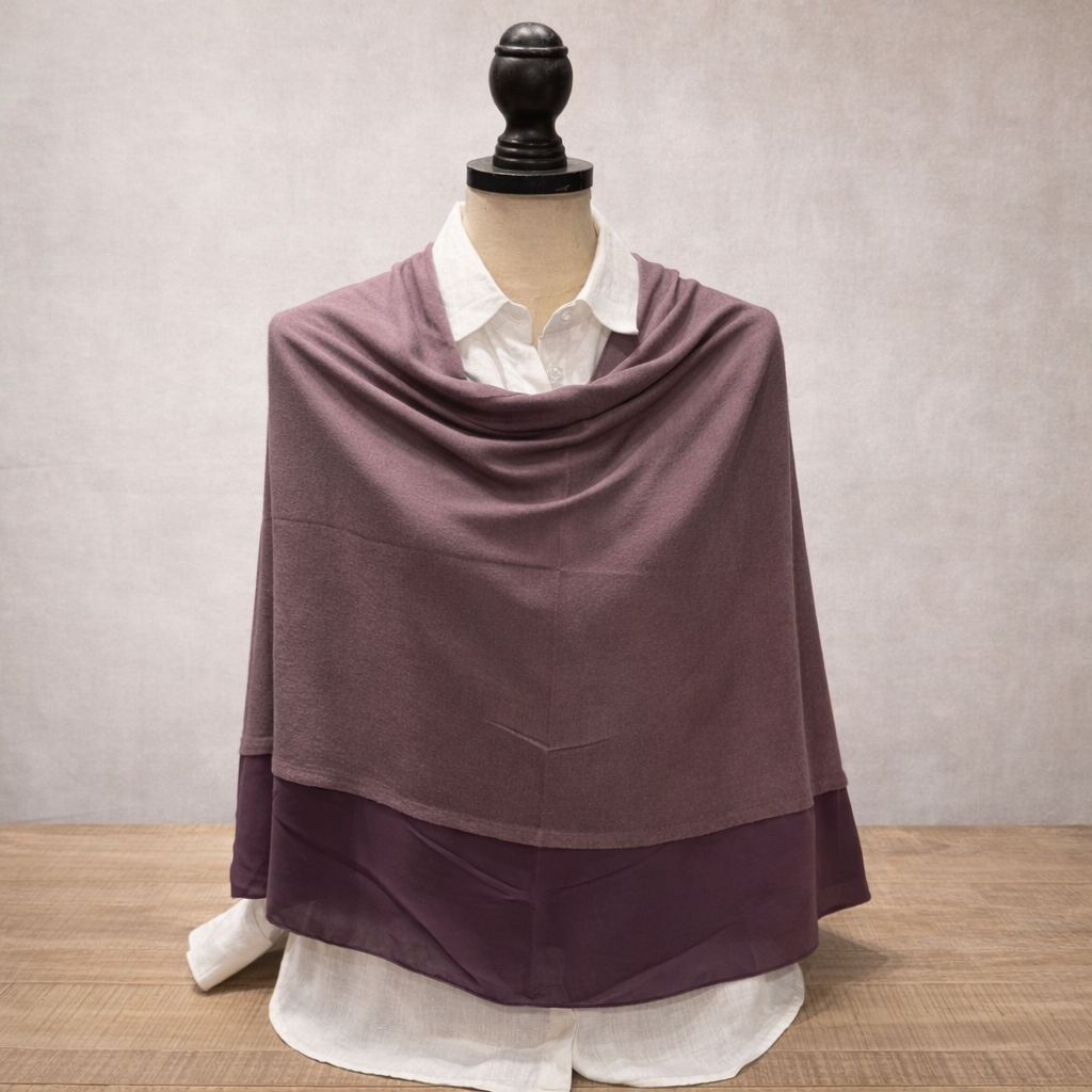 Poncho Wine Purple