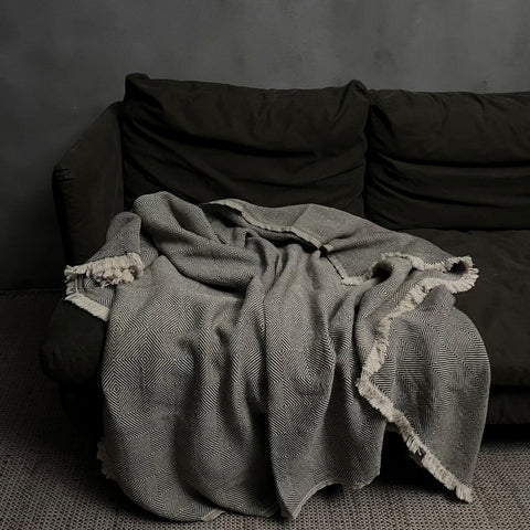 Scotch Recycle Throw  - Khaki