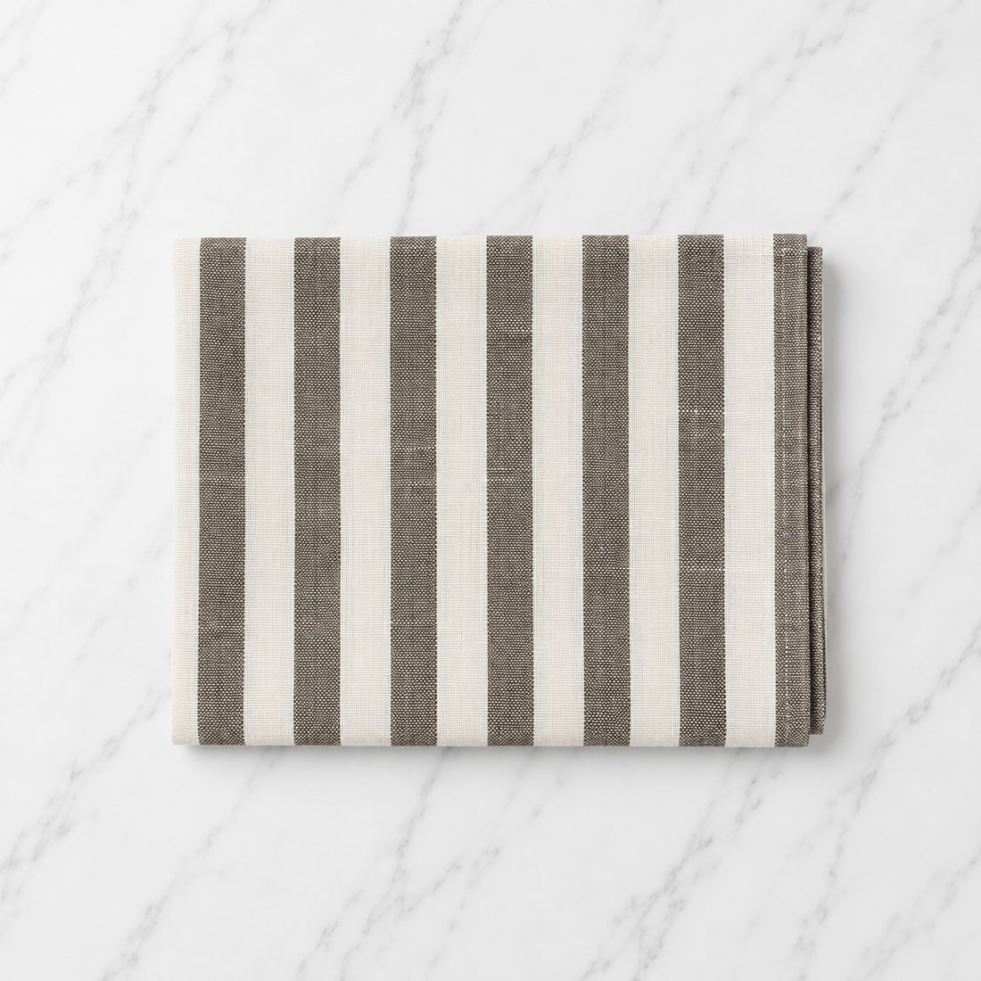 Linen Tea Towel WIth Stripes