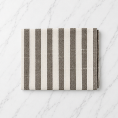Linen Tea Towel WIth Stripes