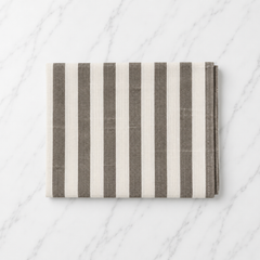 Linen Tea Towel WIth Stripes