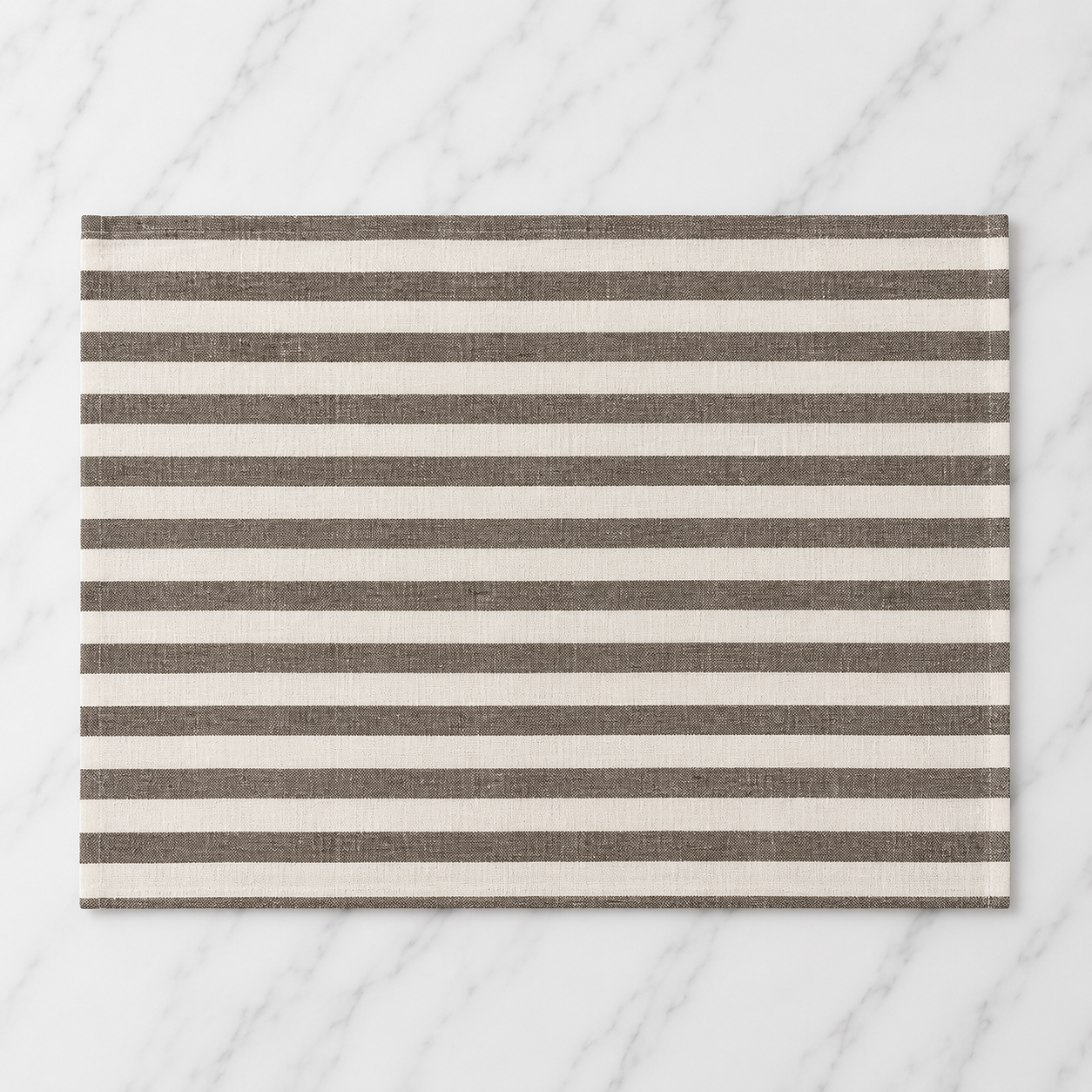 Linen Tea Towel WIth Stripes
