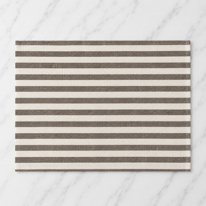 Linen Tea Towel WIth Stripes