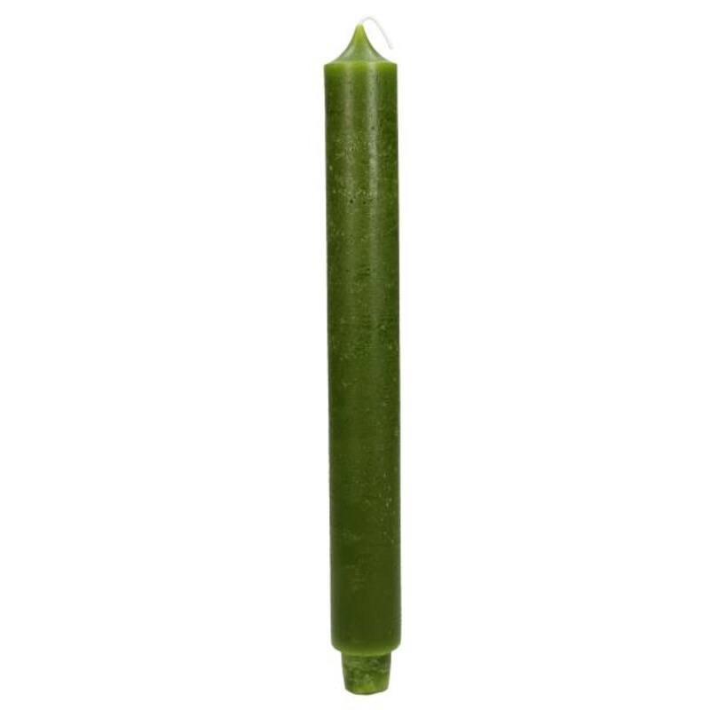 Green Taper Candle