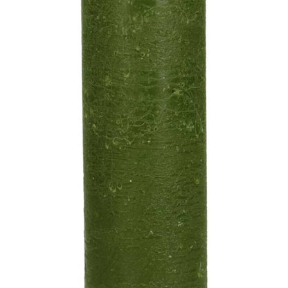 Green Taper Candle