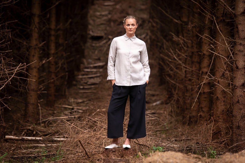 Irish Linen White Shirt